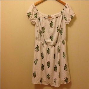 COPY - Wrangler Cactus print mini dress. Size XL.